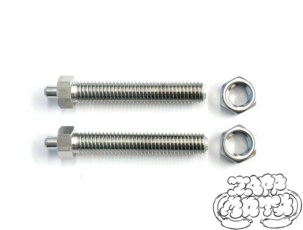 ◆◇新品 リプロ◇◆W1 W1S W1SA 650RS W3 チェーンテンショナーボルト&ナット KAWASAKI カワサキ拍卖