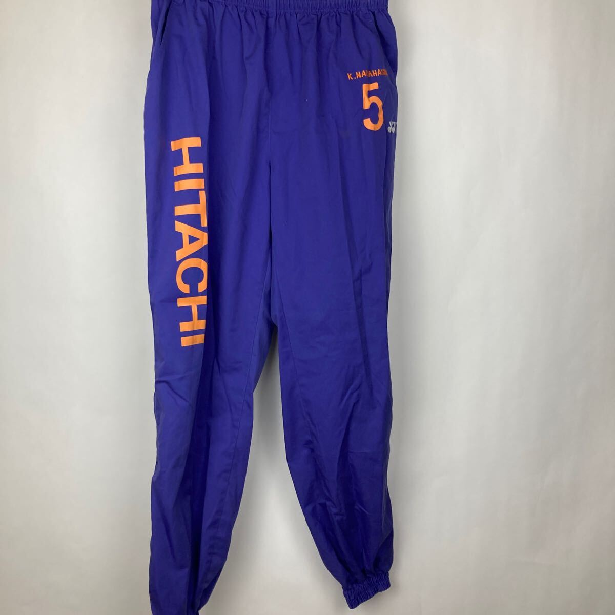 YONEX ヨネックス ストレッチパンツ スポーツパンツ トレーニングパンツ ウィンドブレーカー トラックパープル Lサイズ 男性用 メンズ拍卖