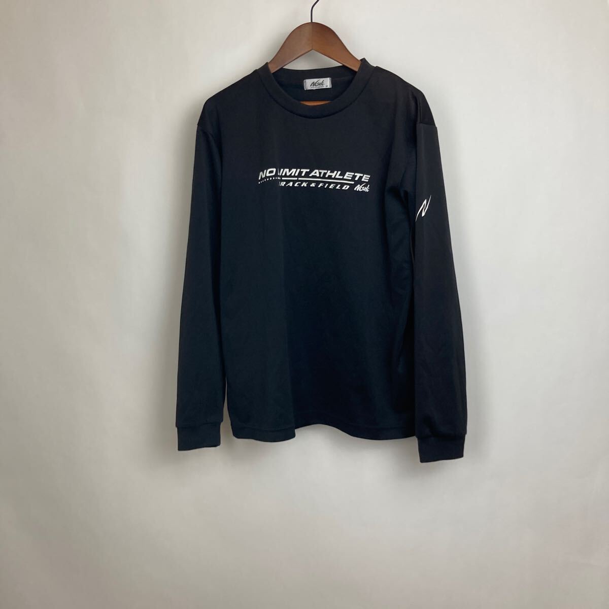 ニシスポーツ NISHI sport 長袖Tシャツ Tシャツ ロンT クルーネック プリント 長袖 スポーツウェア メンズ 男性用 ランニング トレーニング拍卖