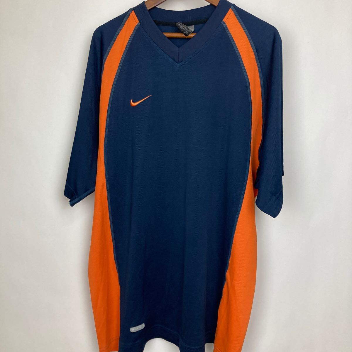 NIKE ナイキ 半袖 サッカー 半袖シャツ ポリエステル ブルー メンズ スポーツ トレーニング 通気性 メッシュ拍卖