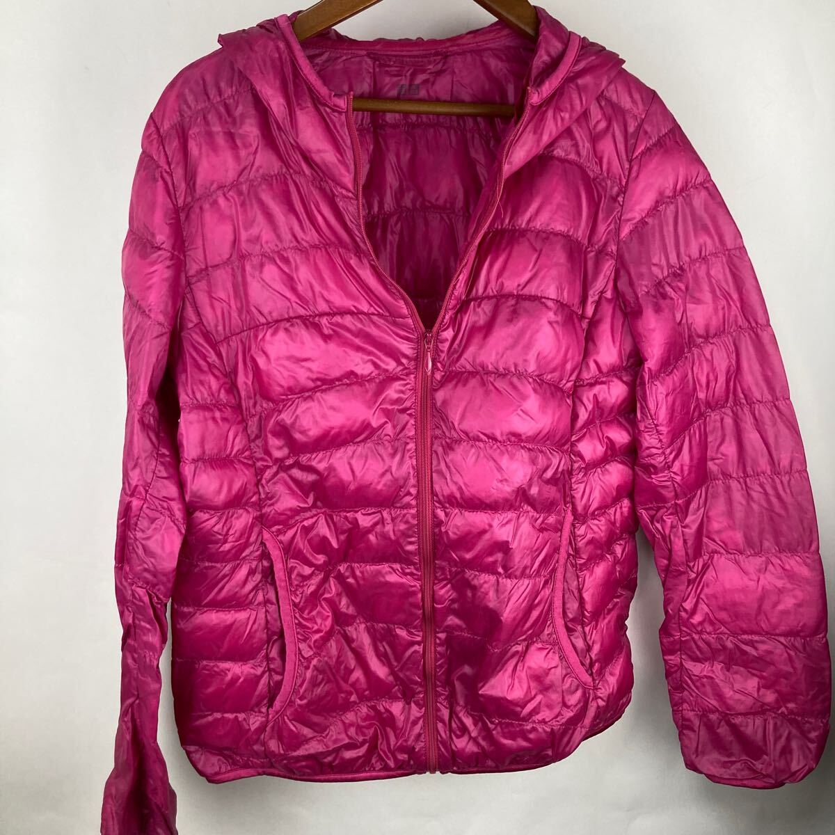 ユニクロ UNIQLO ウルトラライトダウンジャケット ダウンジャケット ナイロン 軽量 アウター カジュアル ピンク ライトダウン レディース拍卖