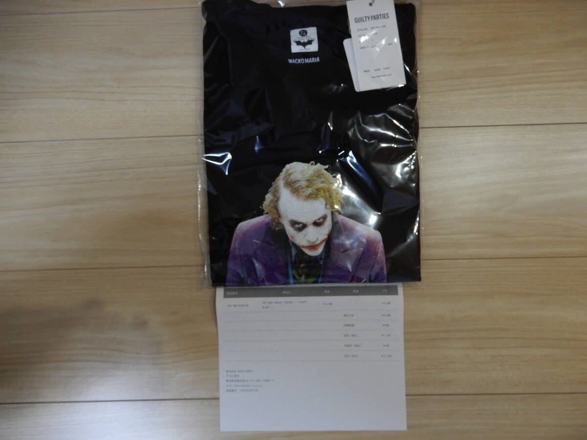 WACKO MARIA Tシャツ L BLACK ジョーカー ダークナイト拍卖