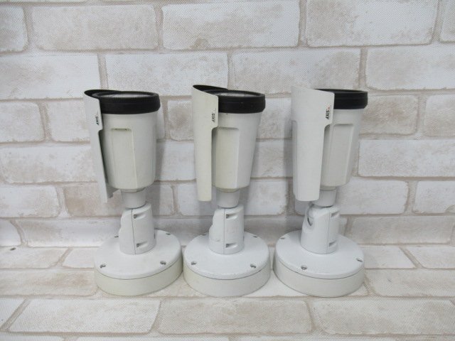 Ω 新LA 0345h 保証有 AXIS【P1445-LE】アクシス ネットワークカメラ 3台セット PoE対応 動作/初期化OK・祝10000!取引突破!!拍卖