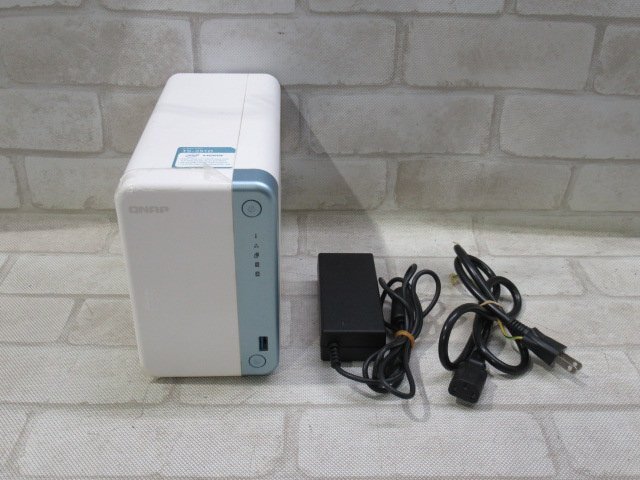 AI0311 Ω 新LA 0360h 保証有 QNAP【 TS-251D 】Network Attached Storage NAS HDD:1TB×2 動作/初期化済 AC付拍卖