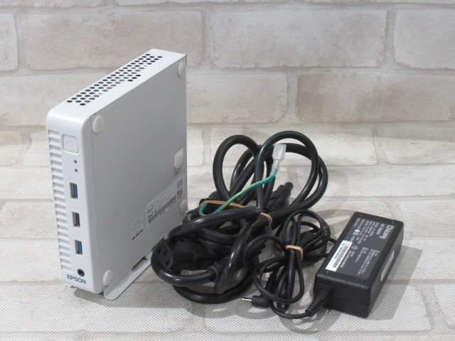 AI0474 Ω 新DCD 3513m EPSON【 Endeavor ST50 】小型PC【 Win11 Pro / i5-1135G7 / 16.0GB / SSD:512GB 】AC付拍卖