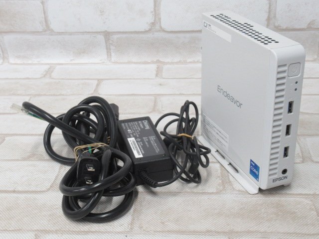 AI0475 Ω 新DCD 3517m EPSON【 Endeavor ST50 】小型PC【 Win11 Pro / i5-1135G7 / 16.0GB / SSD:512GB 】AC付拍卖