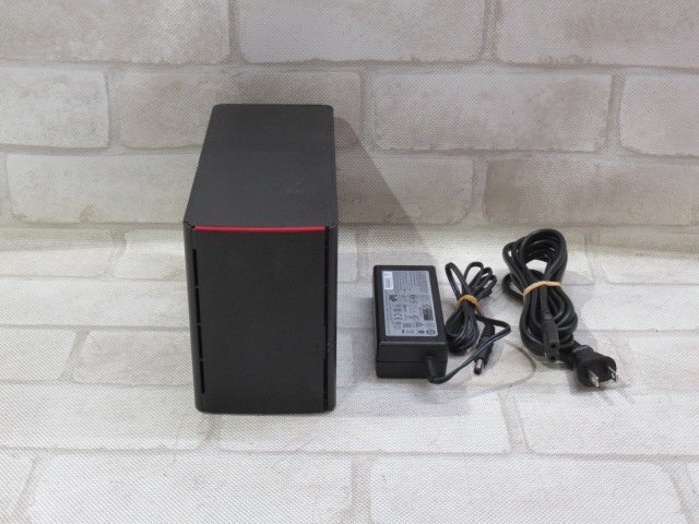 AI 0487 Ω 新Q 0359◆ 保証有 BUFFALO【 LS220D0202C 】バッファロー LINKStation LS220DCシリーズ 1TB×2 動作確認/初期化済 AC付拍卖