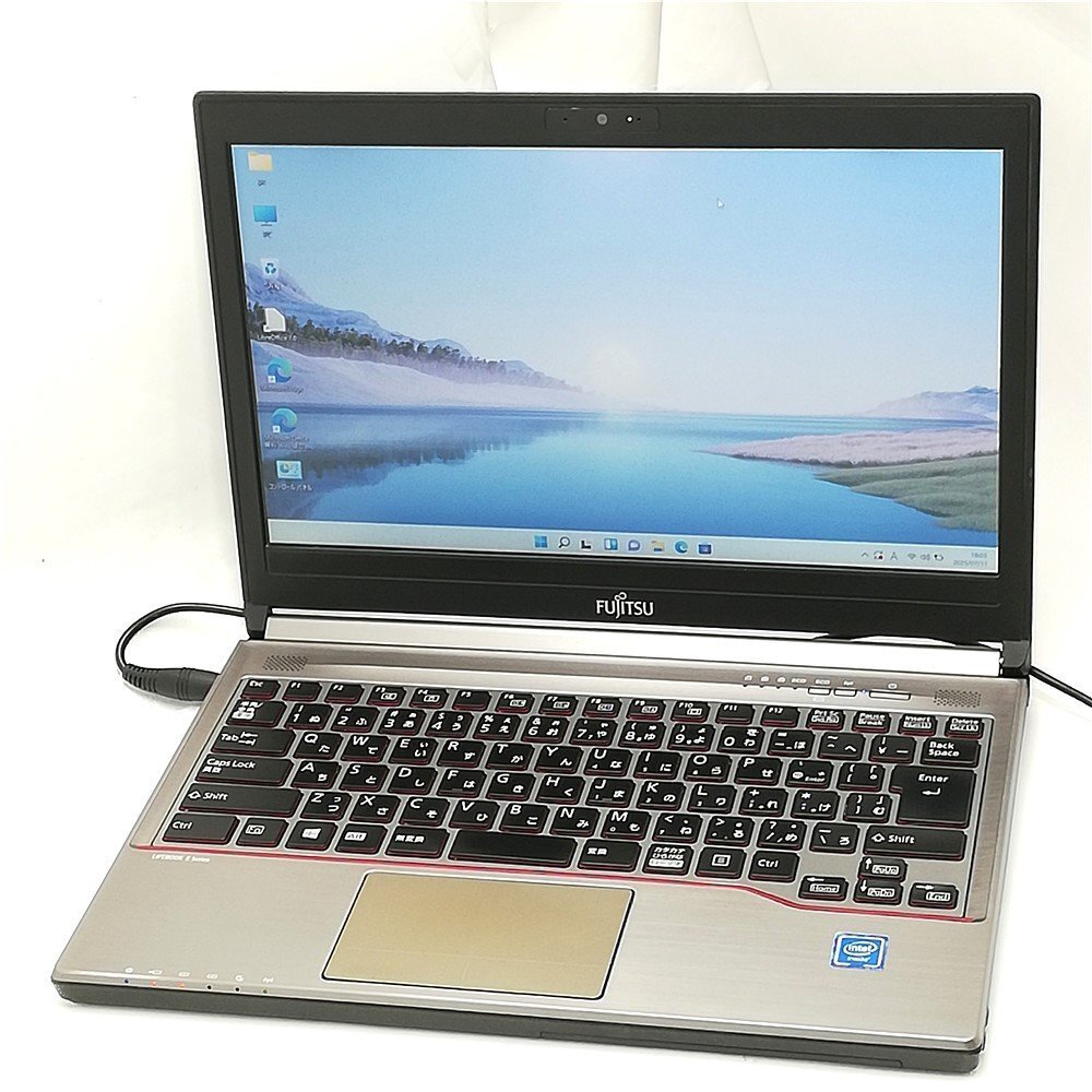激安 半額Sale 10台限定 初心者向け 富士通 中古ノートパソコン E736/P Wi-Fi有 無線LAN カメラ DVDマルチ Windows11 Office済み 即使用可拍卖
