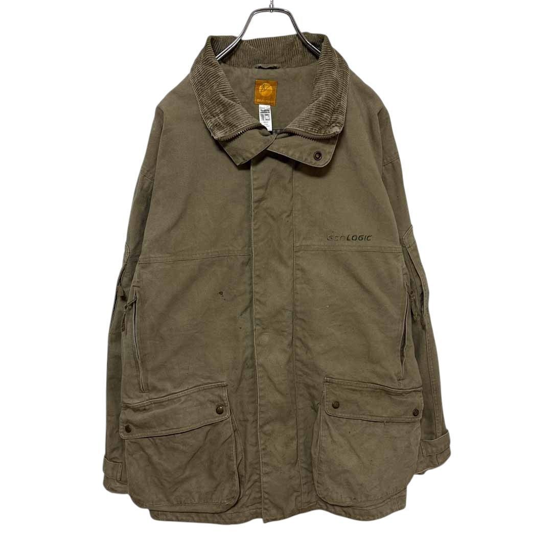 【GEOLOGIC】 コーデュロイ襟 ダックハンティングジャケット S-2381拍卖