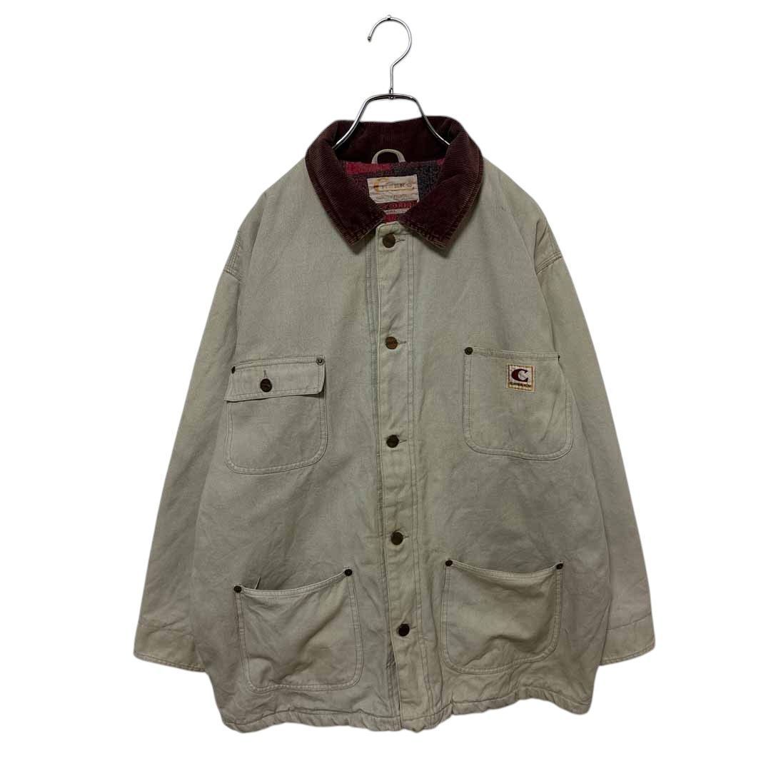 【CREEKS】 コーデュロイ襟 ダックカバーオール S-2385拍卖