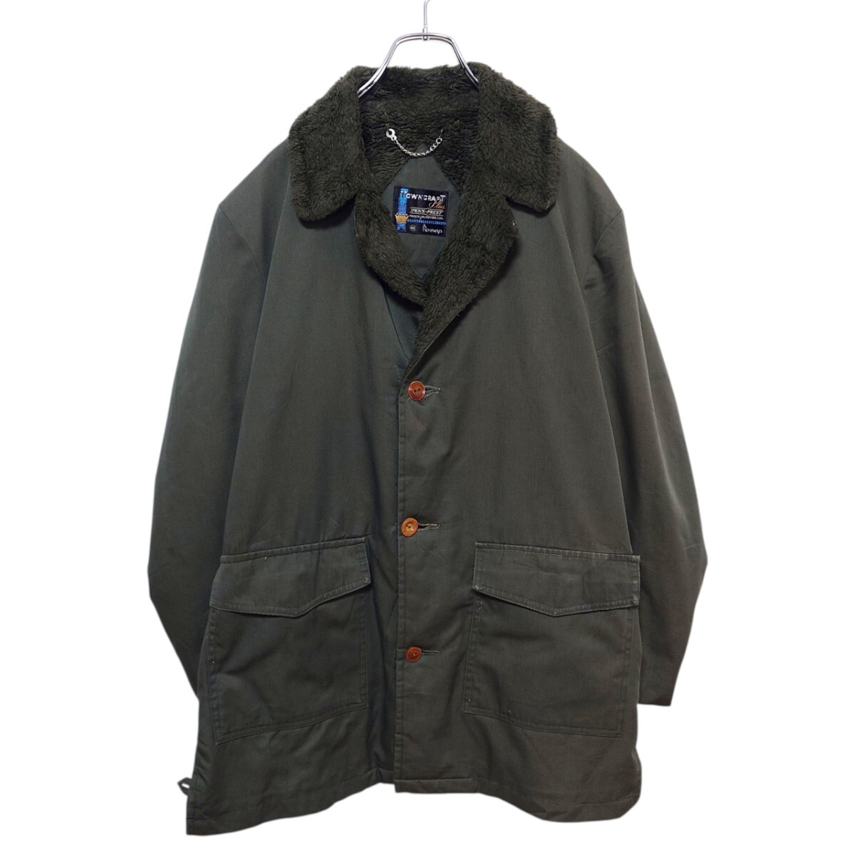 TOWN CRAFT 60〜70s 襟ボア ハンティングジャケット A-3974拍卖