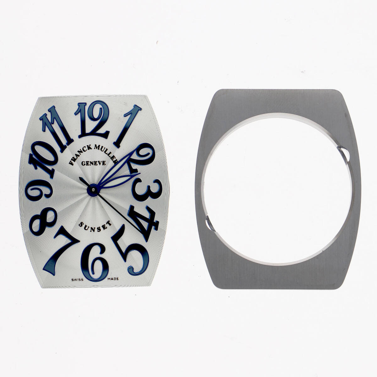 FRANCK MULLER フランクミュラー プラチナロータームーブメント+文字盤 シルバーダイヤル SS 自動巻き メンズ【135178】拍卖