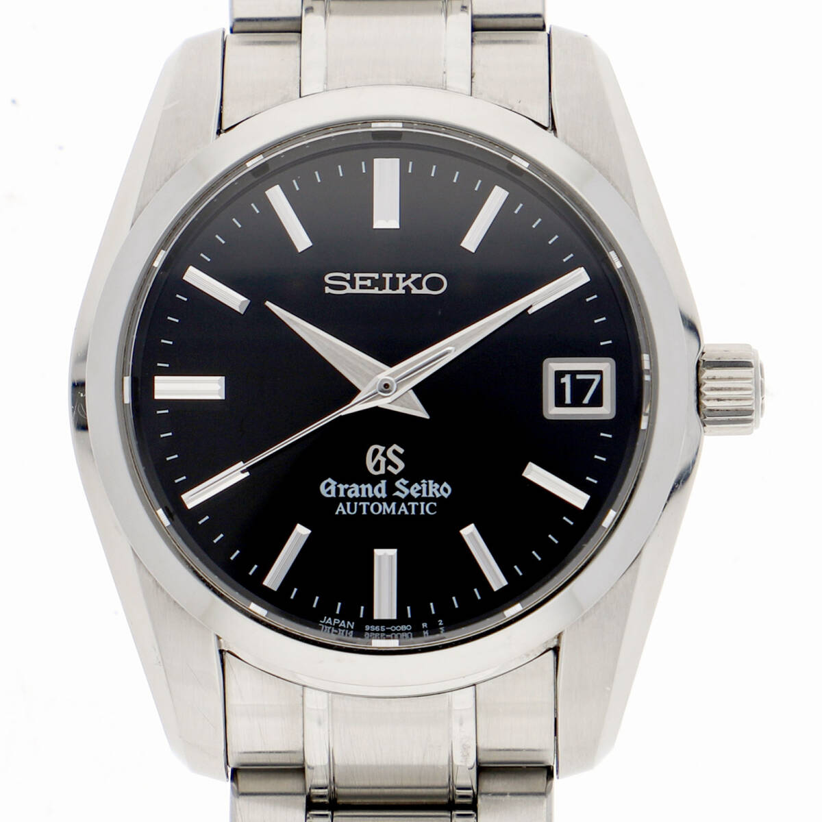 SEIKO セイコー SBGR053 グランドセイコー ブラックダイヤル SS 自動巻き メンズ【135353】拍卖