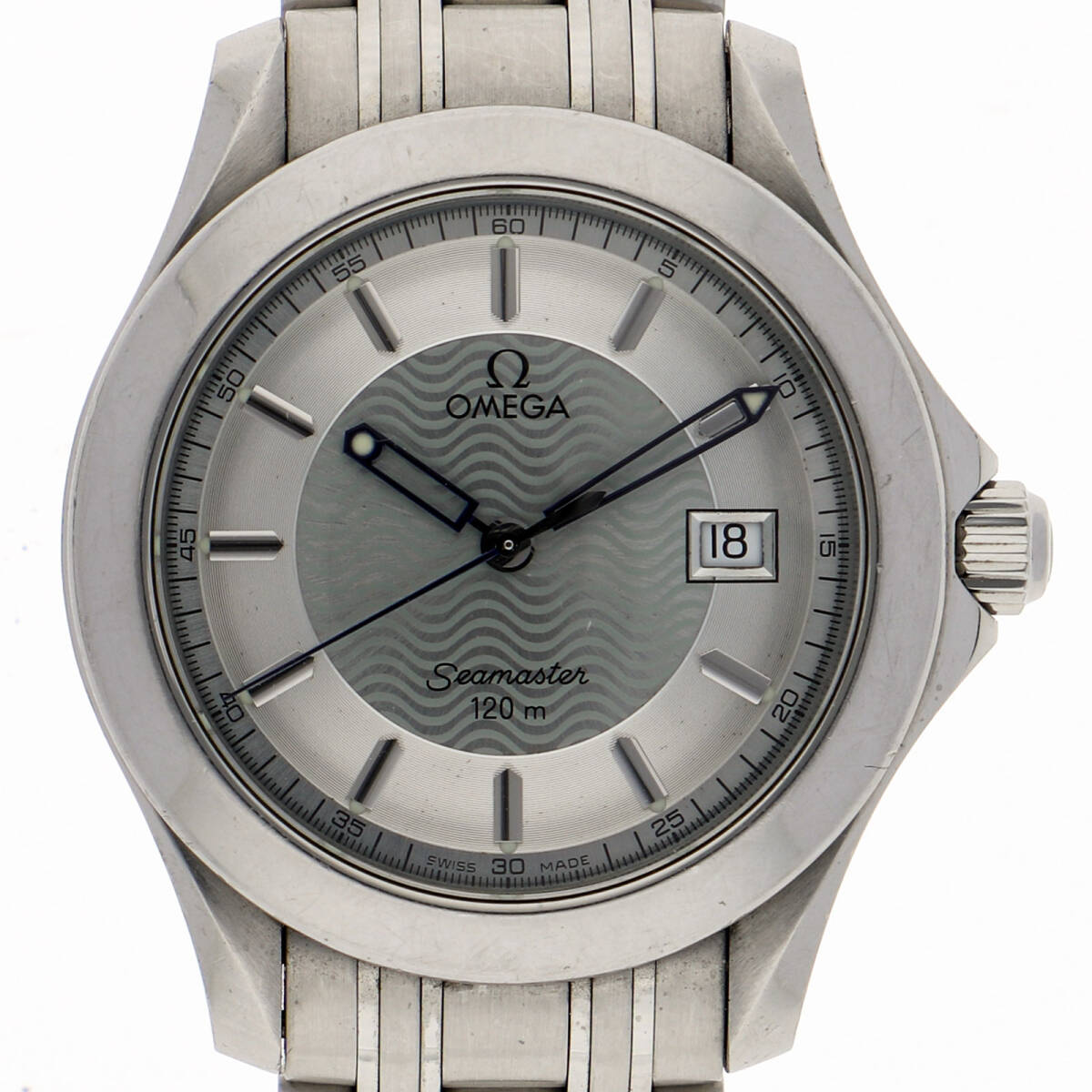 OMEGA オメガ 2511.31 シーマスター シルバーダイヤル SS クオーツ メンズ【128752】拍卖