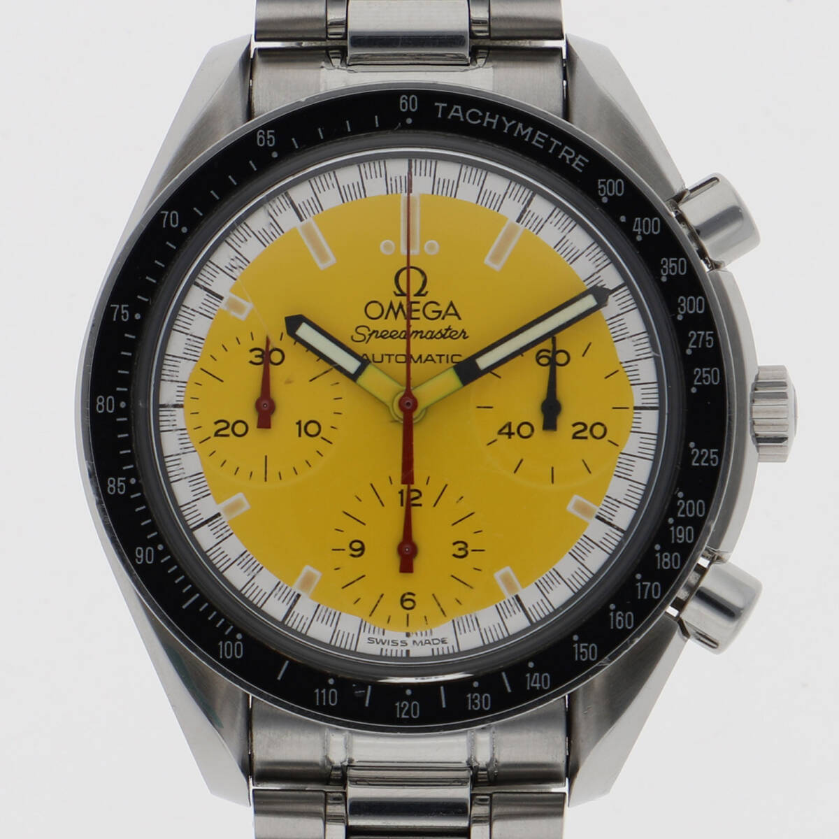 OMEGA オメガ 3510.12 スピードマスター イエローダイヤル SS 自動巻き メンズ【135452】拍卖