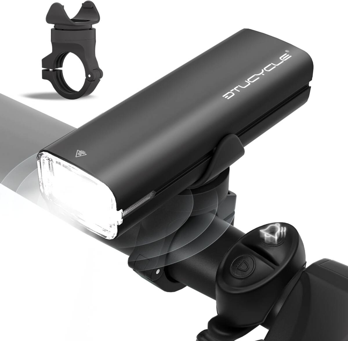 【2025新登場・超高輝度】 自転車 ライト 充電式 自転車用ライト 自転車ライト &ホーンセット ロードバイク ライト 5000mAh拍卖