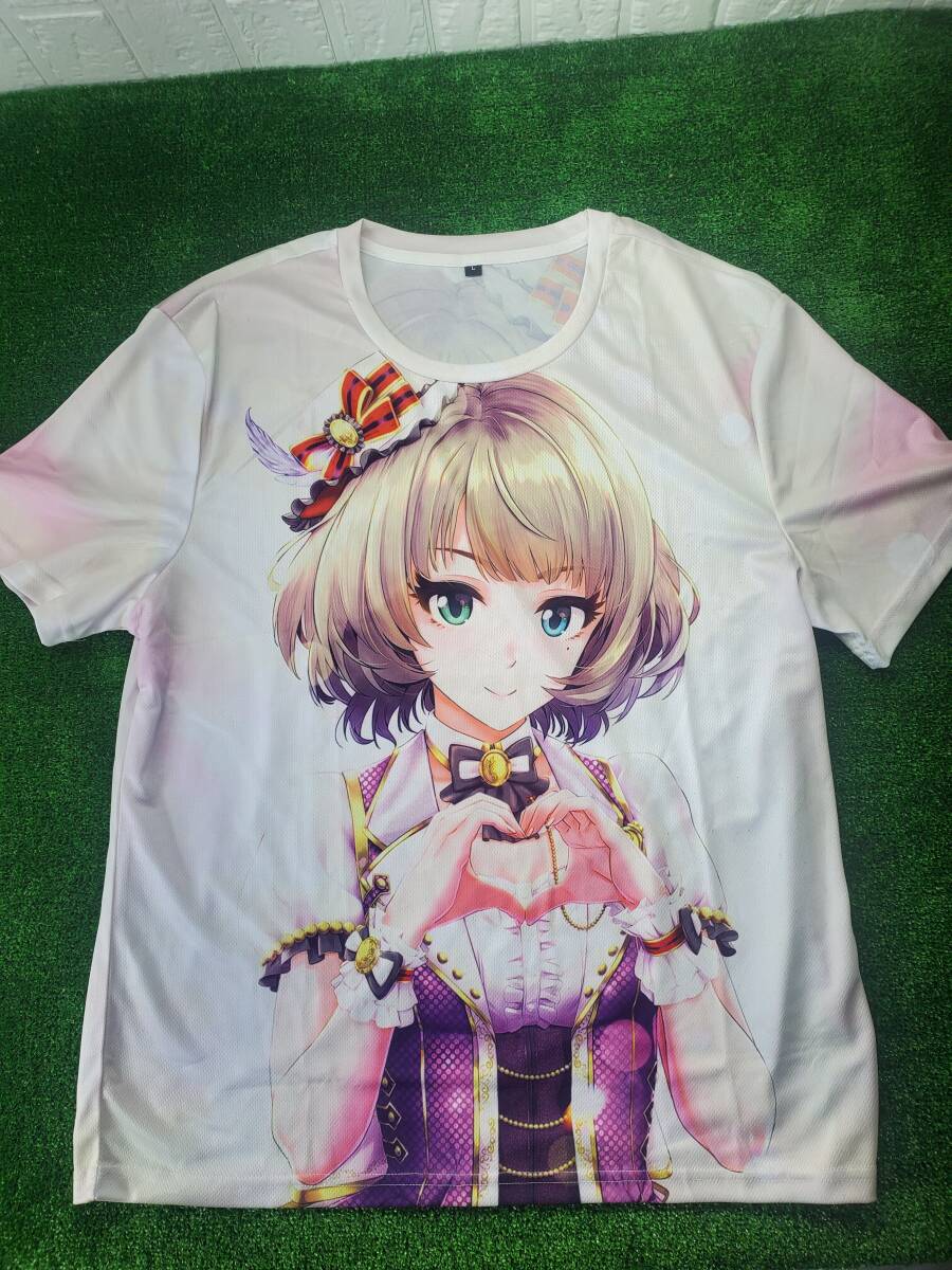 11【新品】 高垣楓 フルグラフィック Tシャツ Lサイズ アミューズメント用景品 メッシュ素材拍卖