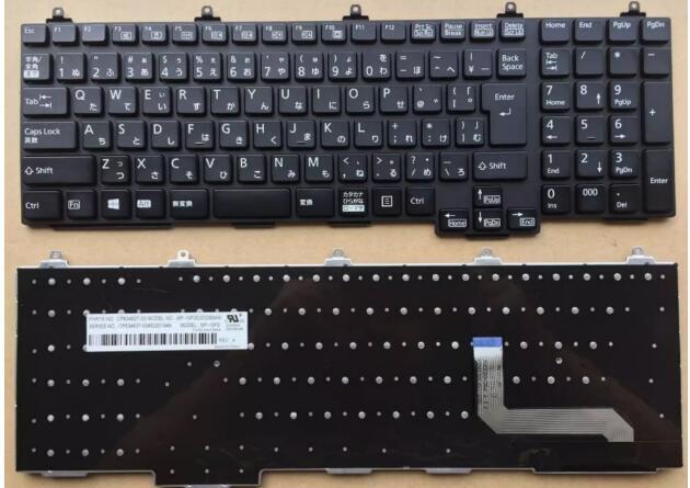 富士通 FMV LIFEBOOK A576/PX A577/TX A577/V A577/VW A577/VX A579/A A579/B A579/AW A579/AX 日本語キーボード 黑拍卖