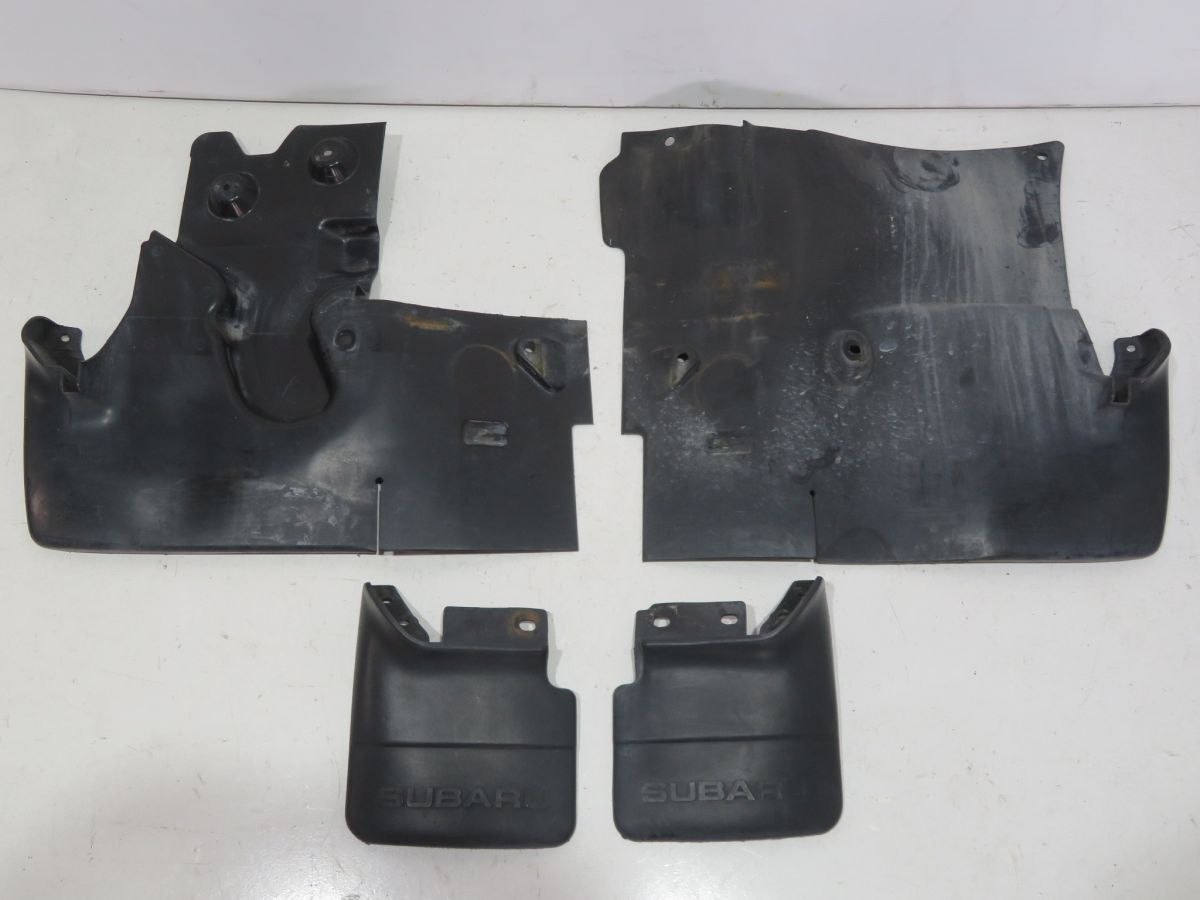 25-19-17 スバル TW2 サンバー 【 純正 泥除け マッドガード 前後セット 】 TT2 TV1 TV2 拍卖