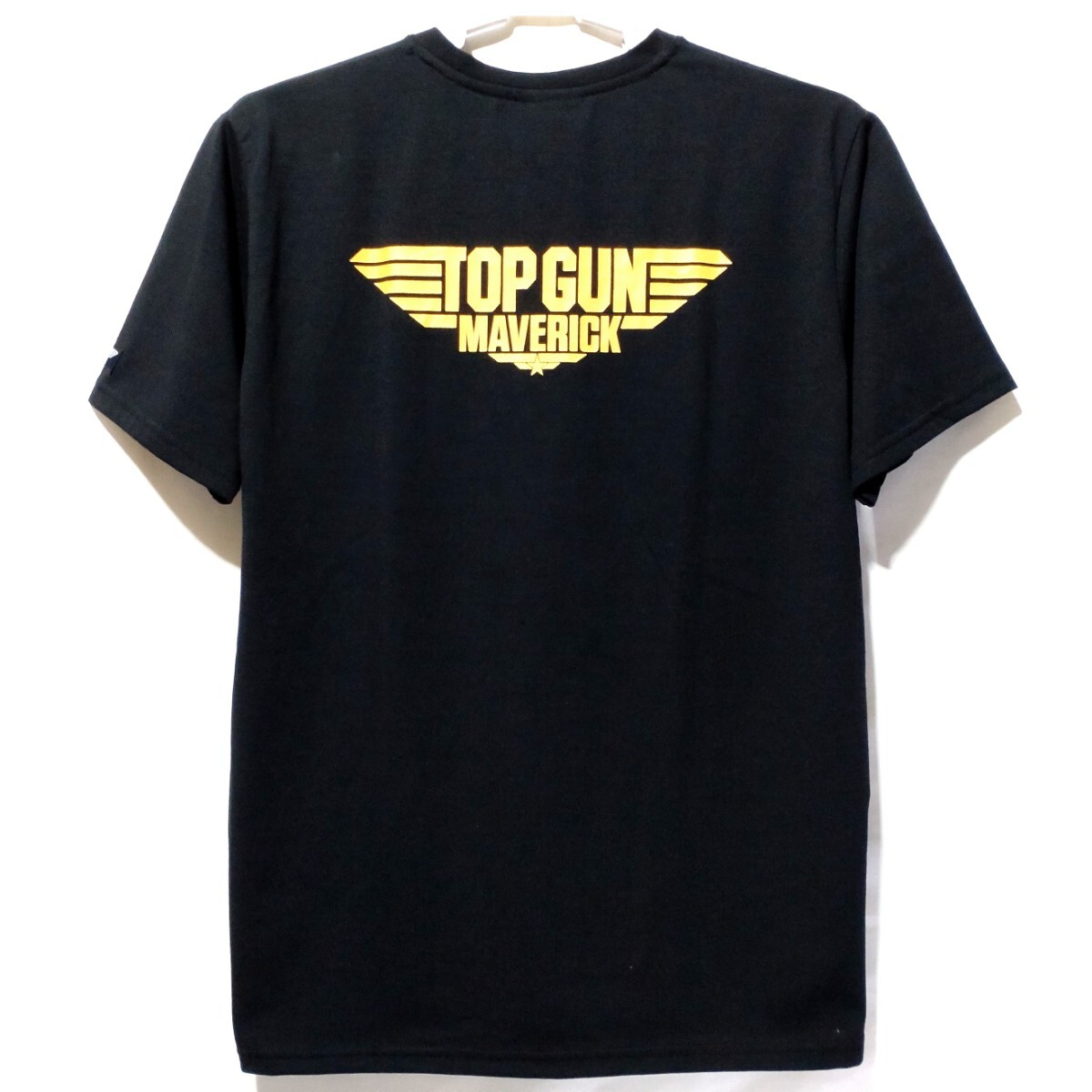 特価/未使用【サイズ=L】TOPGUN MAVERICK/トップガン マーベリック/パラマウント/メンズ/半袖/Tシャツ/胸囲=96~104cm/black拍卖