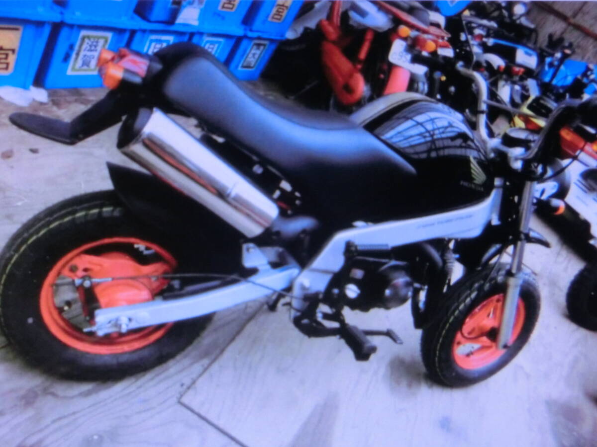 ホンダ モンキー、R RT プチカスタム車 キック始動!広島発 CB、カブ拍卖
