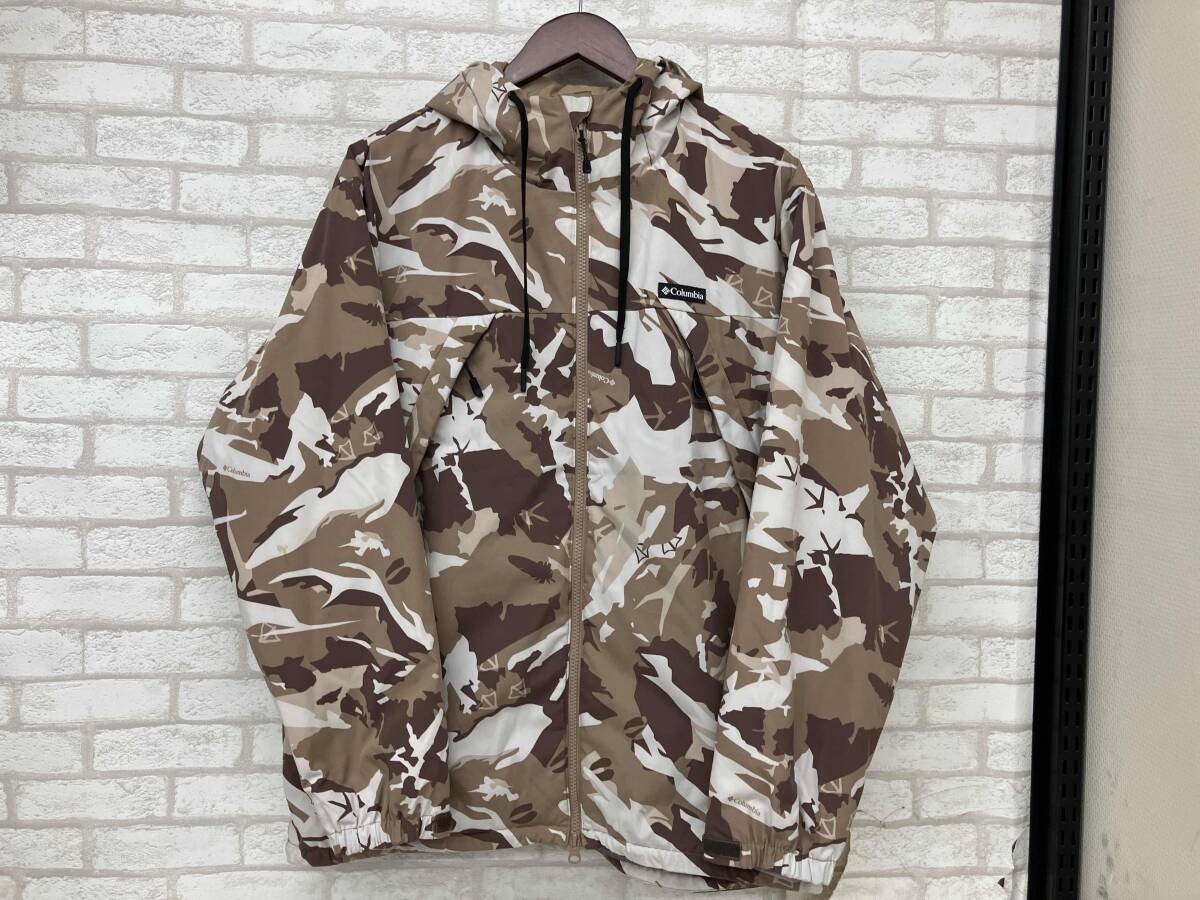 Columbia 220 PM5747 コロンビア ミッチェルバレージャケット メンズ XLサイズ カモフラ 迷彩 ブラウン 中綿ジャケット フーディ拍卖