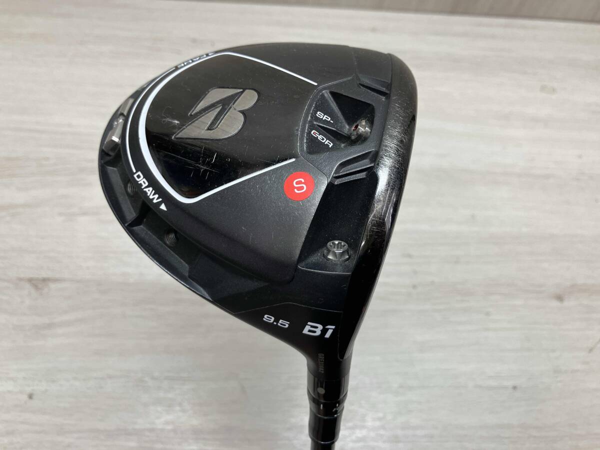 ゴルフクラブ ドライバー BRIDGESTONE B1 2021モデル flex S 男性右利き用拍卖