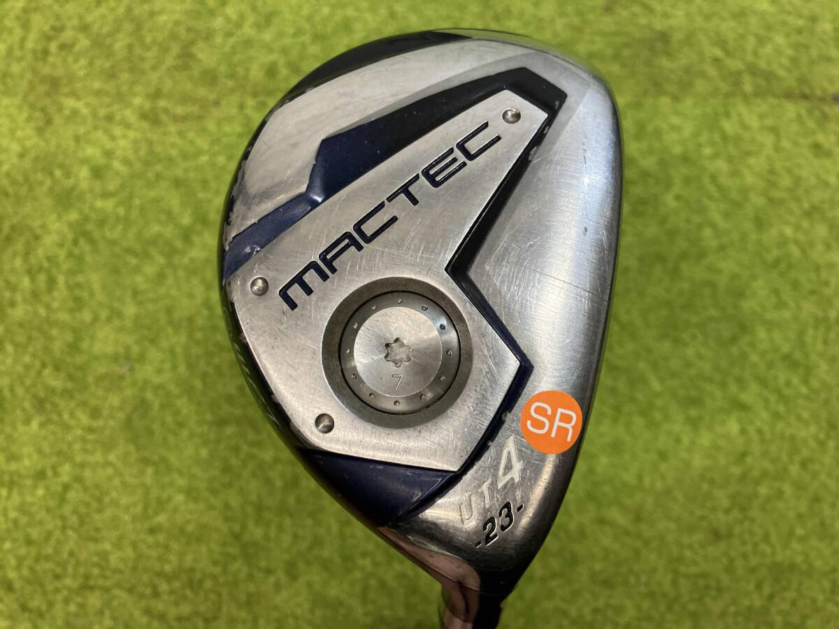 MacGregor/MACTEC NV/NV-201UN/フレックスSR/ロフト角23/4U/ユーティリティ拍卖