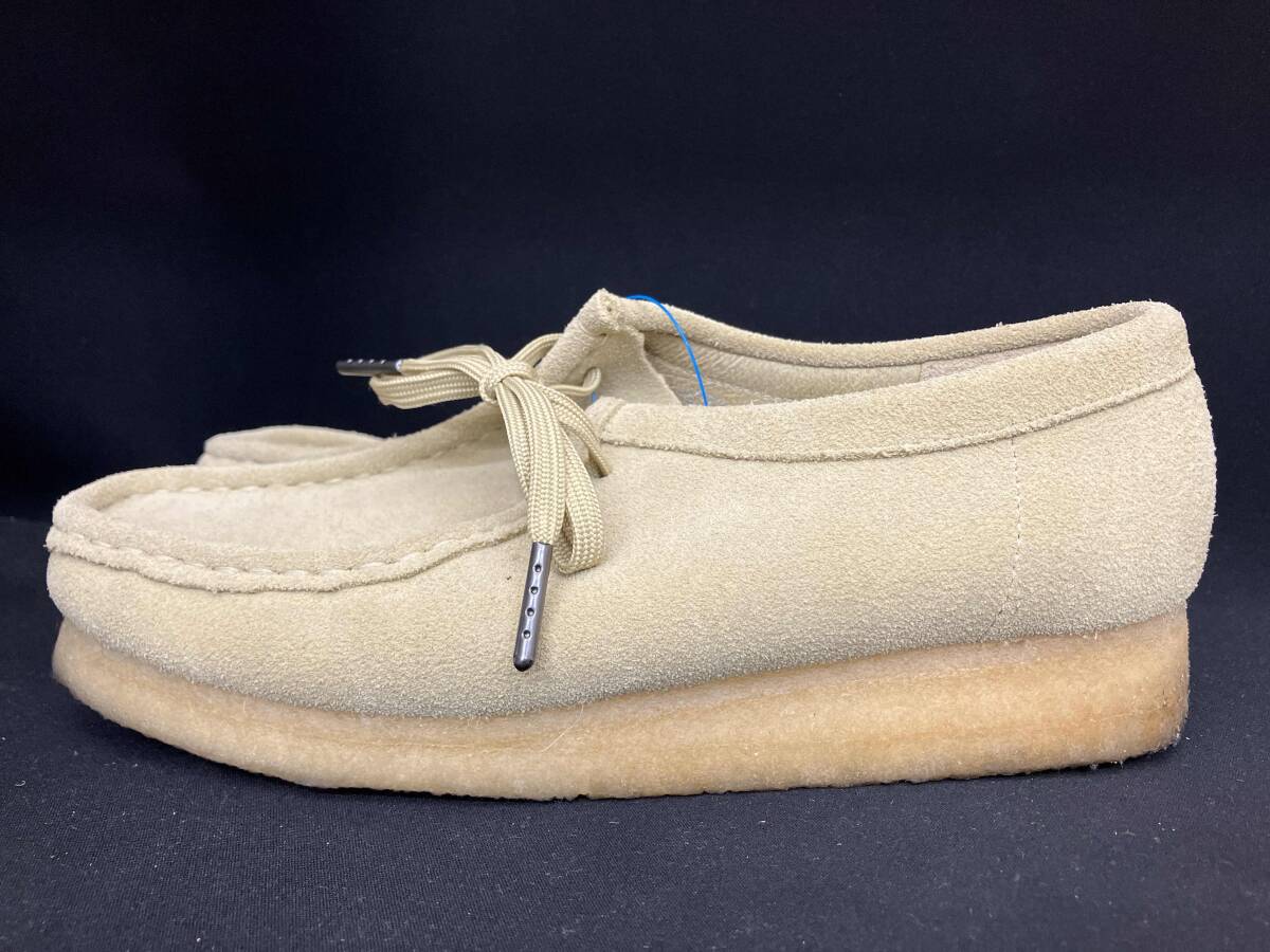 Clarks クラークス Wallabee ワラビーブーツ メープルスエード モカシン レディースシューズ UK 5.5 ベトナム製 261555454055拍卖