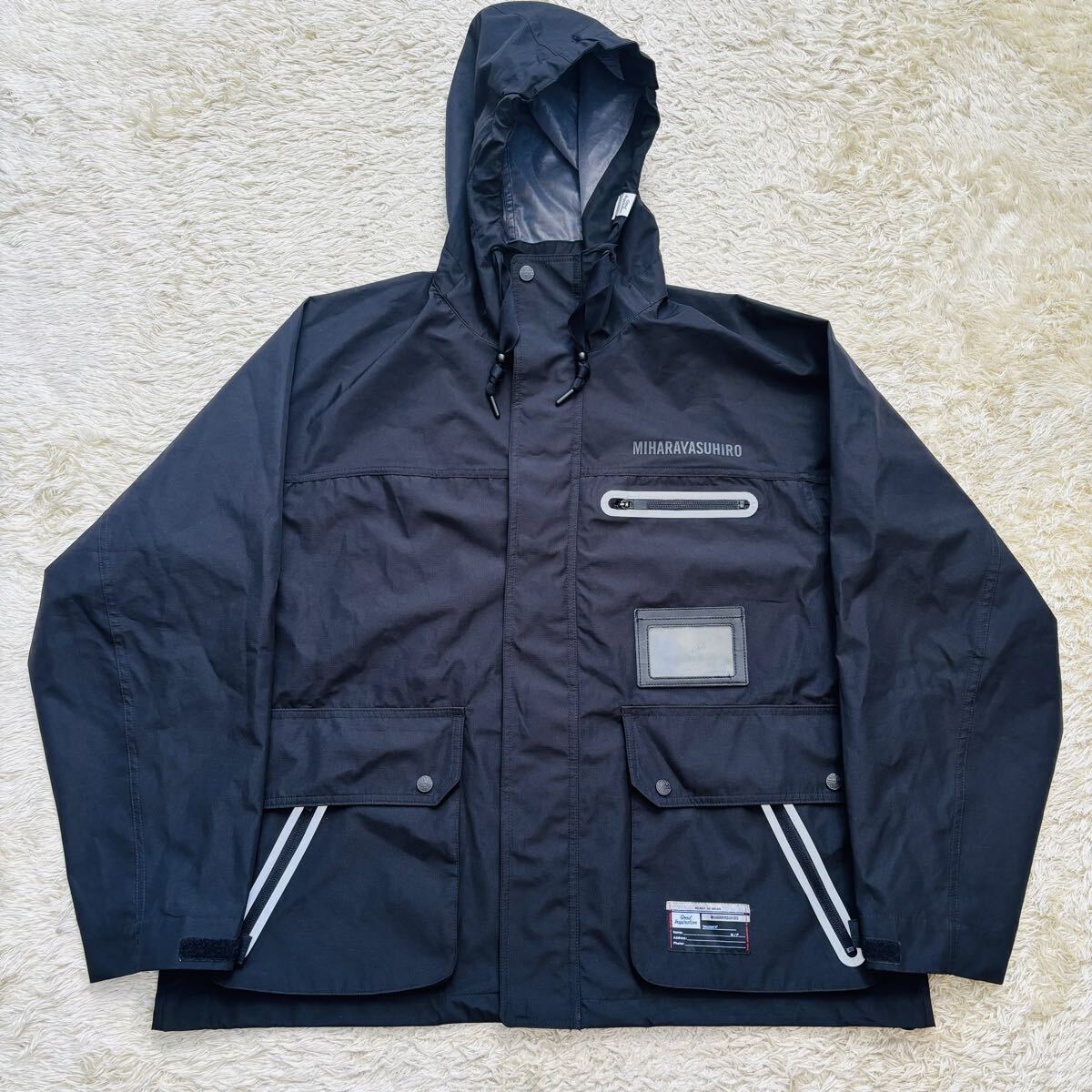 名作 GU×MIHARA YASUHIRO マウンテンパーカー ブラック L拍卖