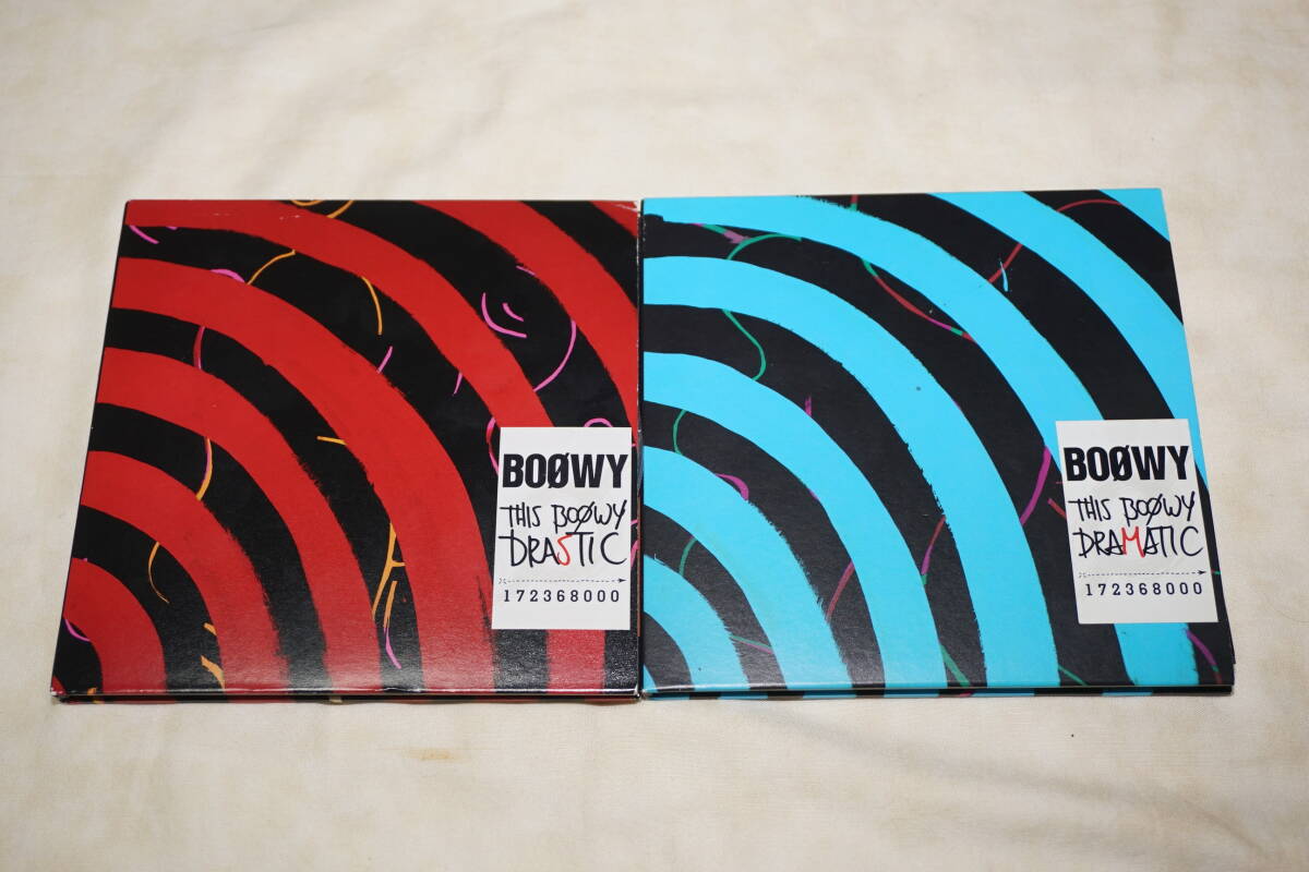● BOOWY ボウイ ● 初回限定盤 2枚セット THIS BOOWY DRAMATIC / DRASTIC 【 CD+DVD 】拍卖