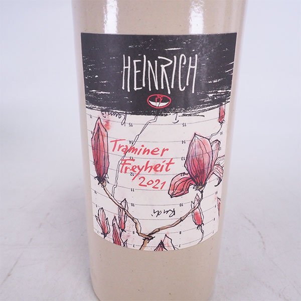 ワイン ハインリッヒ ローター トラミナー フライハイト 2021年 陶器ボトル 白 750ml/1,687g 13% オーストリア Heinrich I280184拍卖