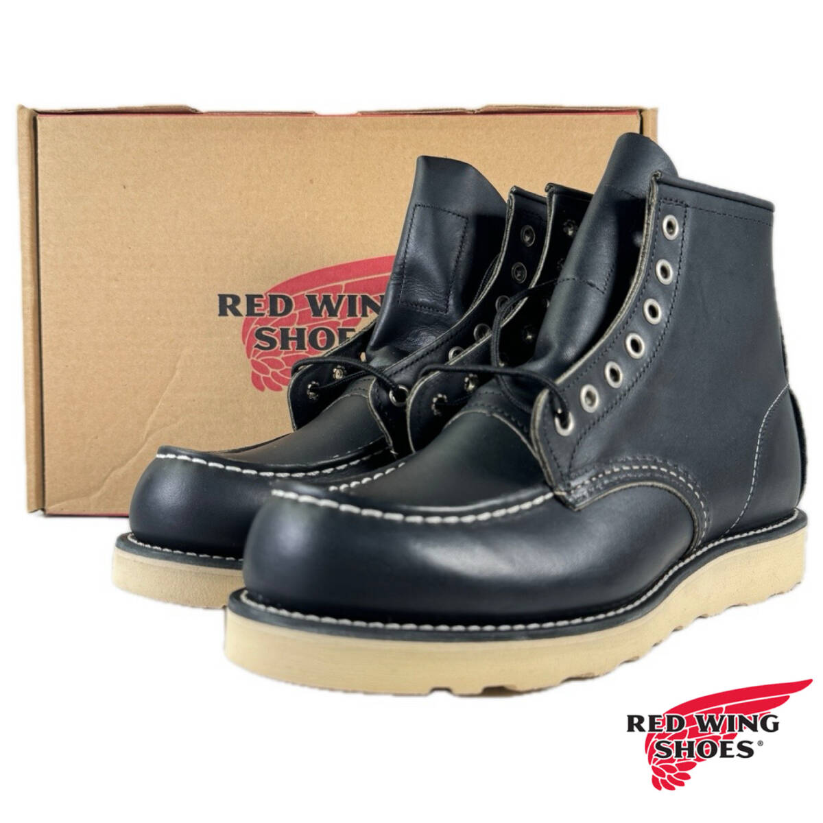 ★未使用★箱付き★14年★9075★7.5D★レッドウィング★アイリッシュセッター★ブラックハーネス★RED WING★   ★8179 8139 9874★拍卖