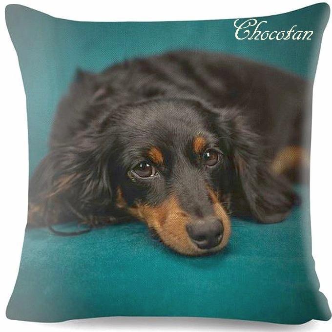 【送料無料】ダックスフンド a65 45cmクッションカバー【新品】拍卖