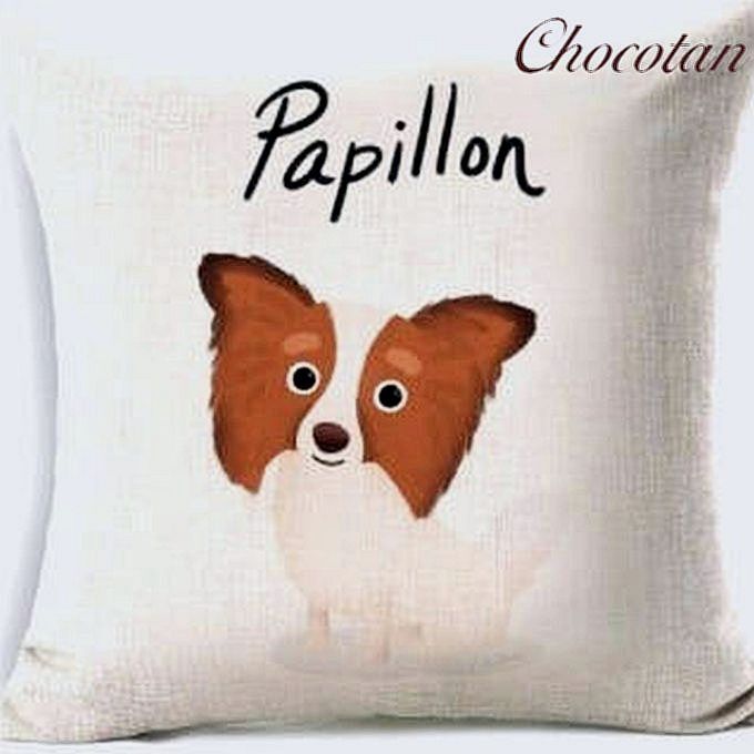 【送料無料】SALE パピヨン クッションカバー 犬種シリーズ【新品】拍卖