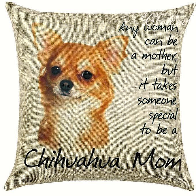 【送料無料】ロングコートチワワ R1 クッションカバー【新品】拍卖