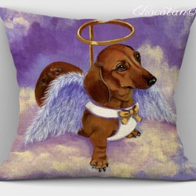 【送料無料】ダックスフンド a62 クッションカバー【新品】拍卖