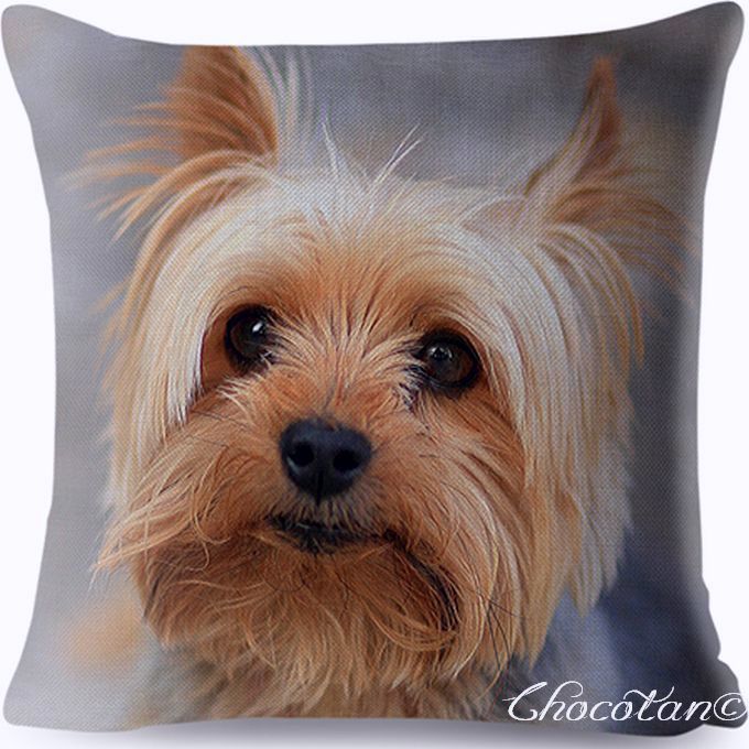 【送料無料】ヨークシャーテリア B1 クッションカバー 45x45【新品】拍卖