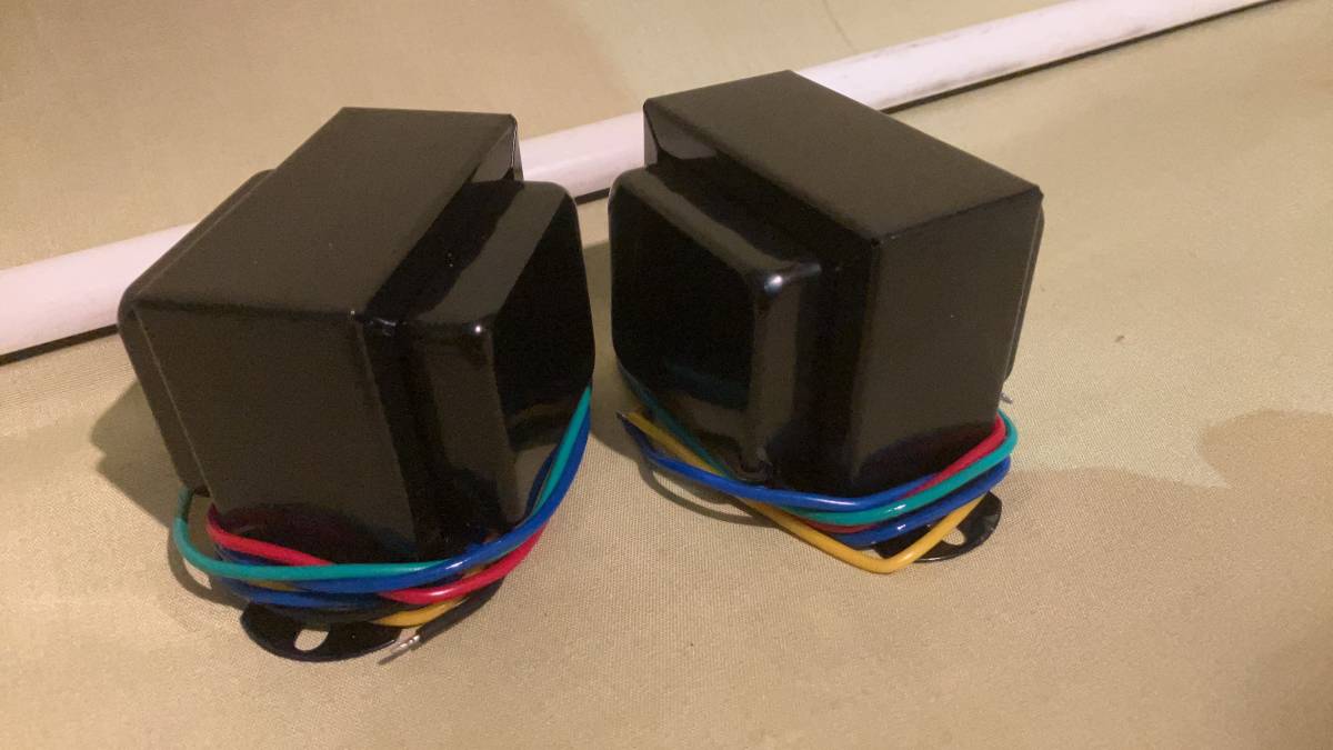 新同!真空管アンプ6V6GT、7189、6GA4、300 B等用 5K10W プッシュプル用 出力トランス ペア拍卖