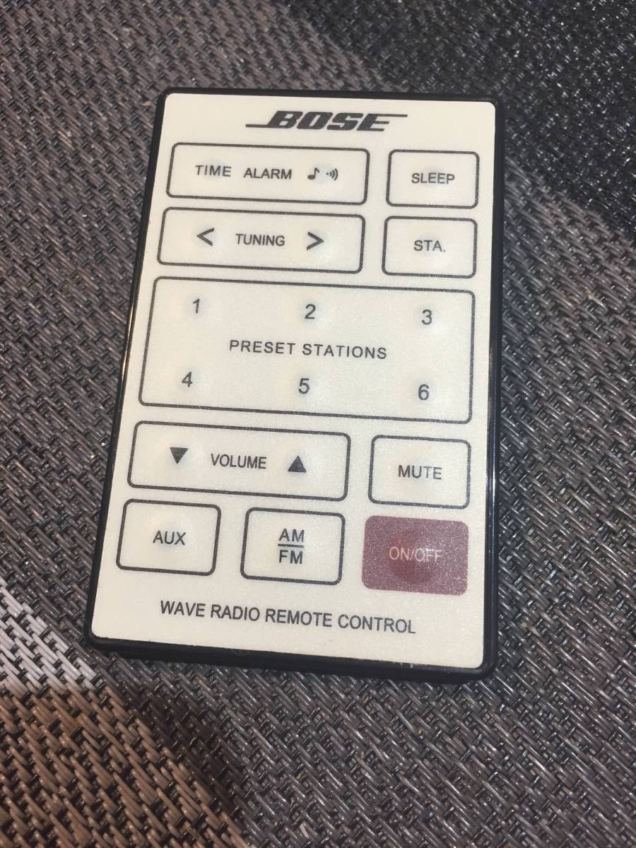 新同! BOSE ボーズ WAVE Radio リモコン拍卖