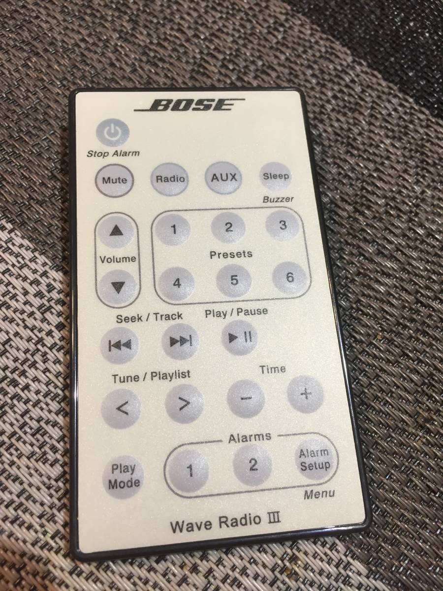新同!BOSE ボーズ WAVE Radio/CD リモコン拍卖