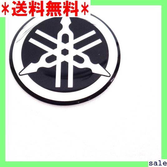 ☆人気商品 YAMAHA ヤマハ 音叉 エンブレム ステッカー シルバー 純正品 30mm 92拍卖