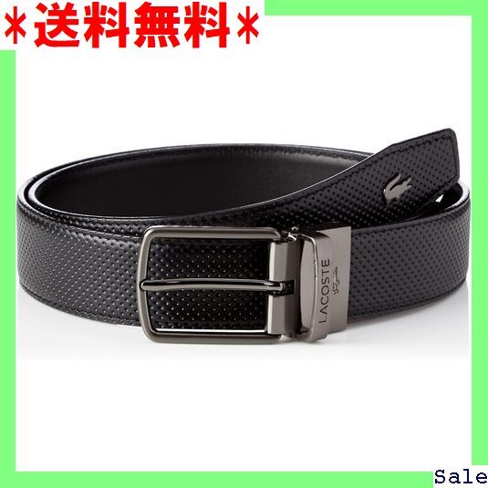 ☆人気商品 ラコステ 牛革 リバーシブル ビジネス ベルト LB80090 メンズ 68拍卖