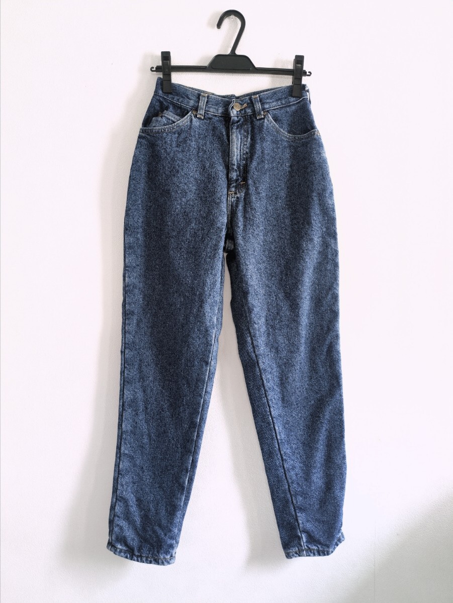 未使用タグ付き l.l.bean エルエルビーン ナチュラルフィットラインジーンズ デニムパンツ 4 レディース ボトムス ハイウエスト Y059拍卖