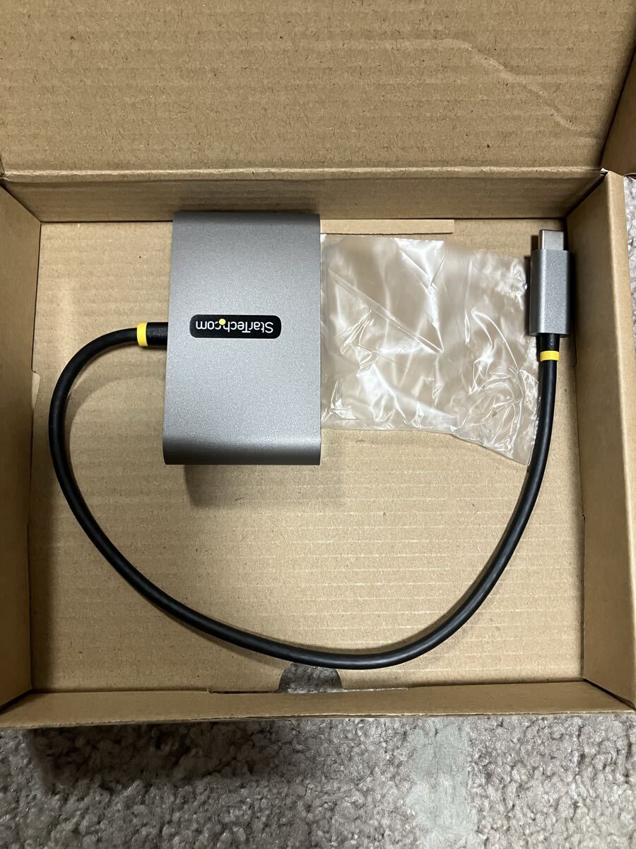 未使用 スターテック StarTech.com 4-Port USB タイプC 1ハブ マルチ 箱付 Type-C拍卖