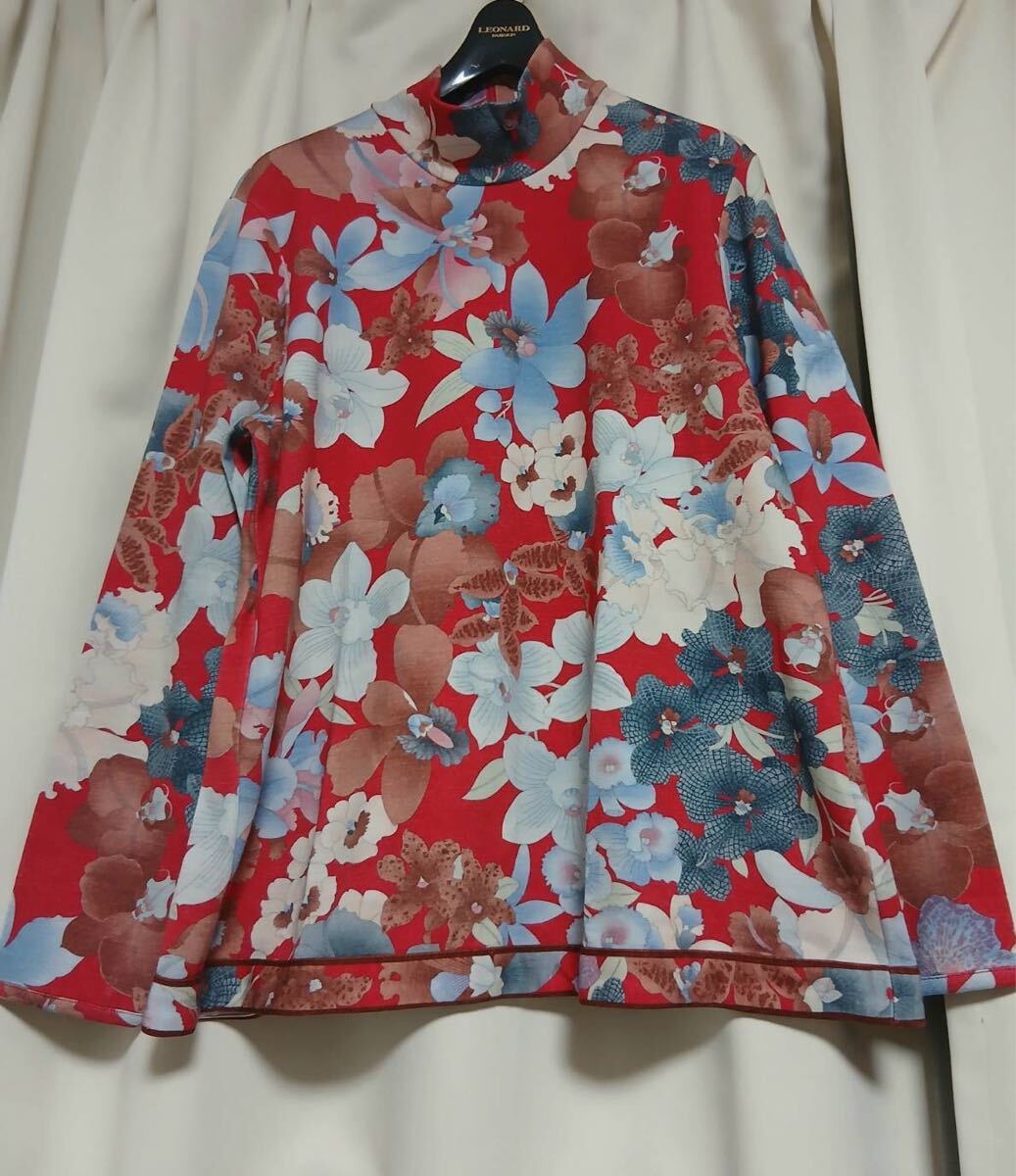 レオナールパリ インポート 厚手ブラウス 42拍卖