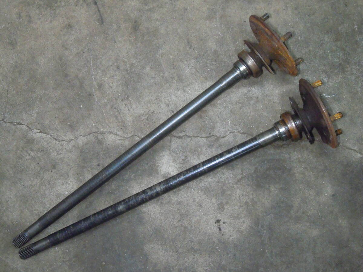 トヨタ スプリンター トレノ 85 AE85 前期 3AU K50 純正 リア ドライブシャフト アクスルシャフト 左右 リアドラム 検) カローラ レビン 等拍卖