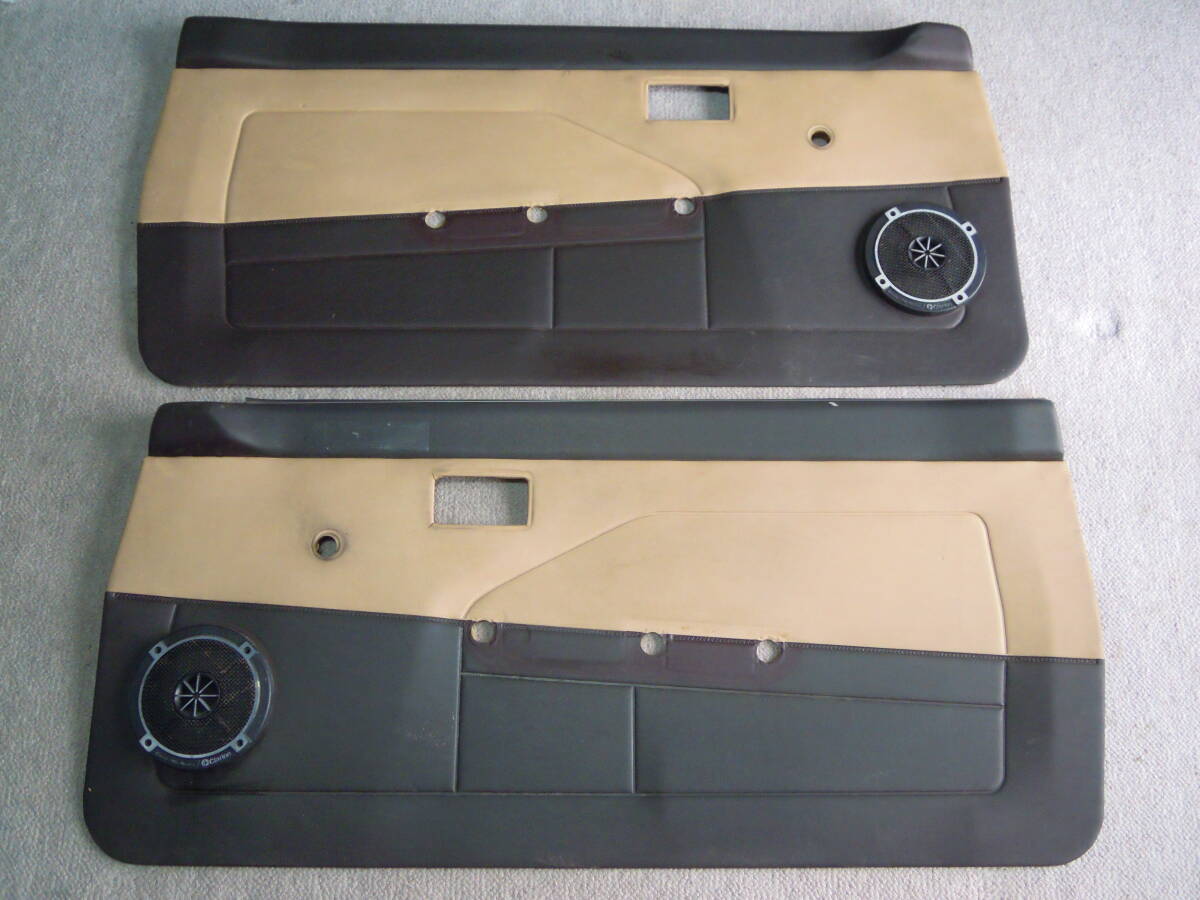 トヨタ スプリンター トレノ AE85 前期 3ドア 純正 ドアトリム ドア 内張り 内装 パネル カバー 左右 ジャンク品 検) レビン AE86 86 等?拍卖