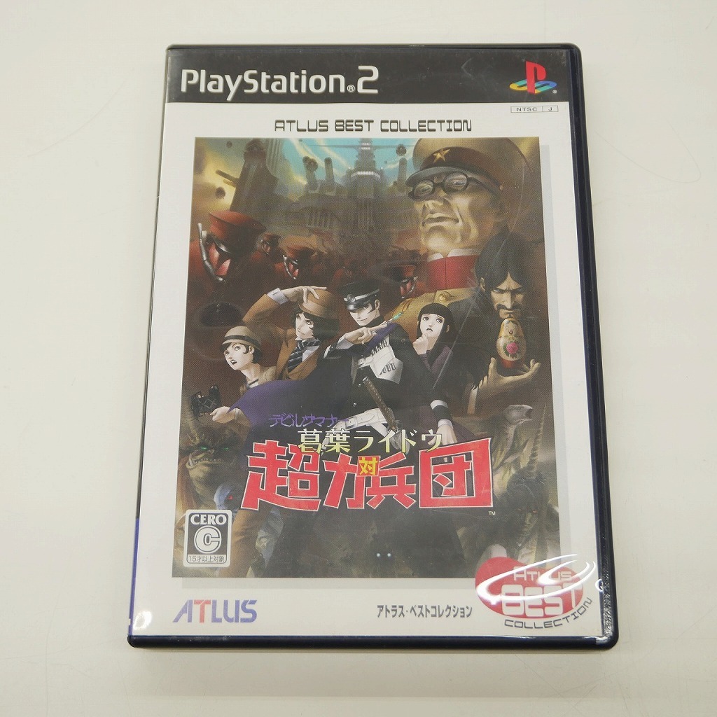 アトラス ATLUS PS2ソフト デビルサマナー 葛葉ライドウ 対 超力兵団 アトラス・ベストコレクション拍卖