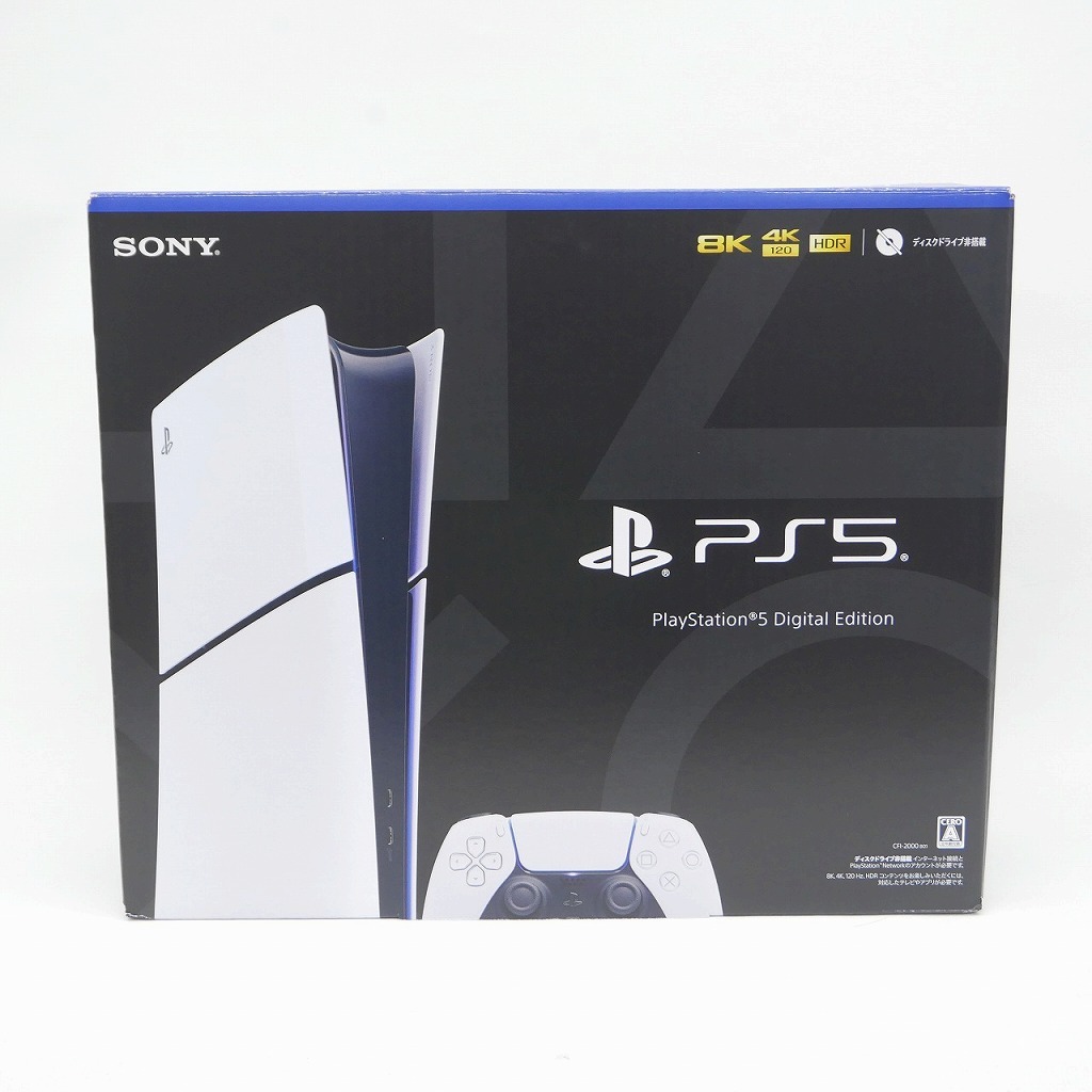 ソニー SONY PlayStation5 デジタルエディション ディスクドライブ非搭載モデル 1TB CFI-2000 B01拍卖